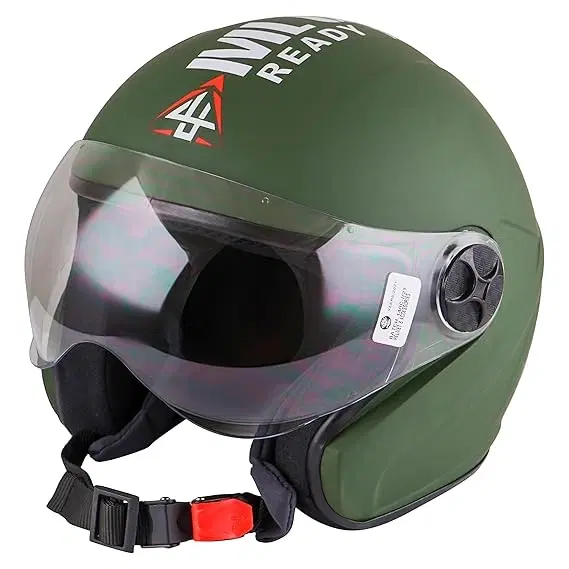 ABS Plastic Bike Helmet, Green