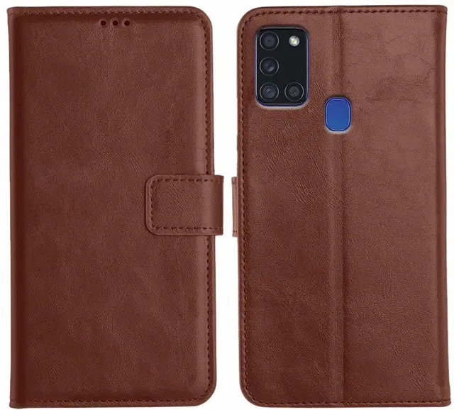Flip Mobile Cover for SAMSUNG Galaxy A21s, Multicolor