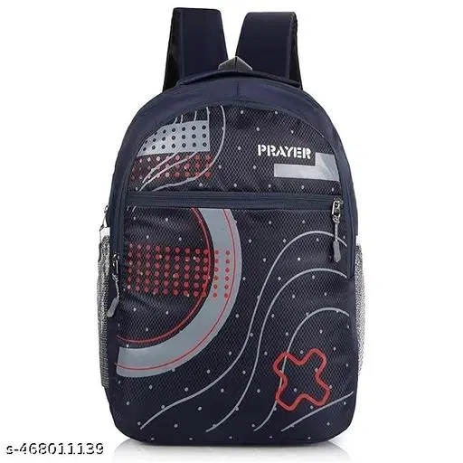 PRAYER Casual Backpack 3 Compartments Front Pocket, bottle holder, School bags for boys & girls|Ideal for women & men,  School, College, Office & Travel