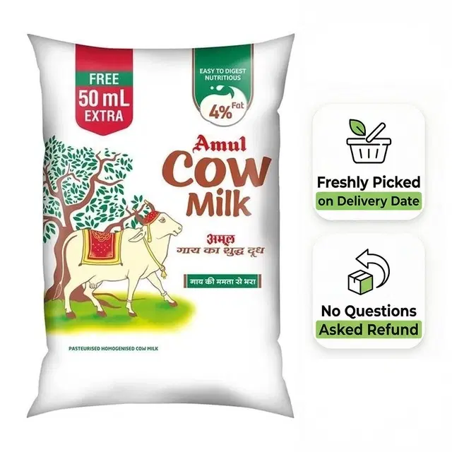 Amul Cow Milk 1 L
