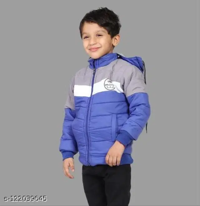 Polyester Jacket for Boys (Multicolor, 18-24 Months)