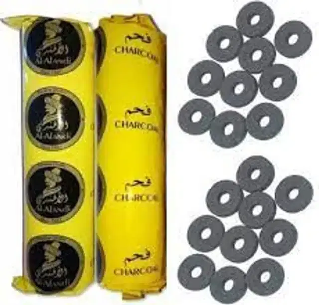Hookah Charcoal Coil, Pack of 20