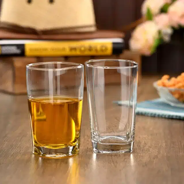 Liquor cum Cocktail Glasses, Transparent, 350 ml, Pack of 2