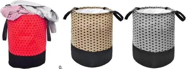 Canvas Laundry Bag,Multicolor,  (Pack Of 3)