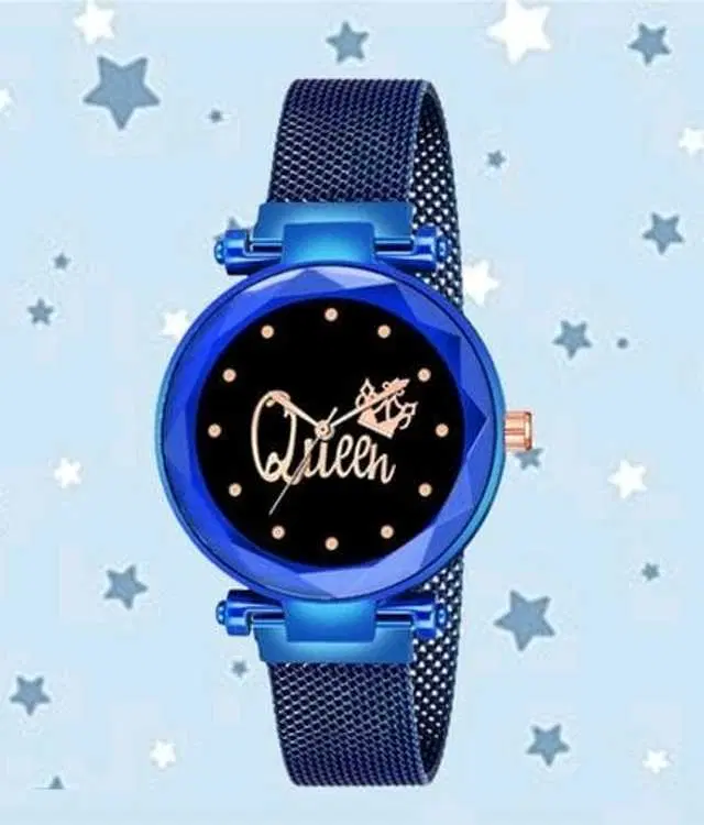 Analog Watch For Womens (Blue) (WS-100)