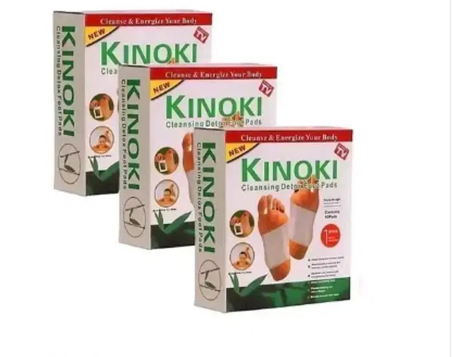 Kinoki Stress Relief 10 Pcs Foot Heat Patches Pads, Set of 3