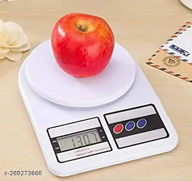 Electronic Digital Weight Machine, White