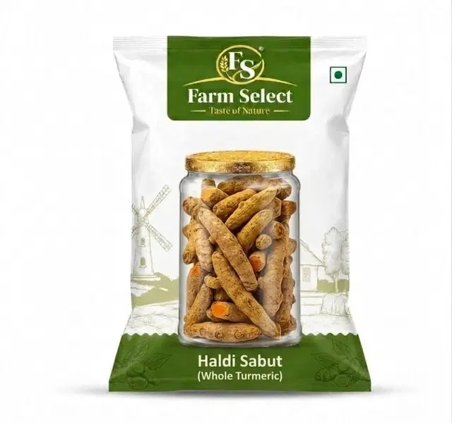 Farm Select Sabut Haldi 100 g