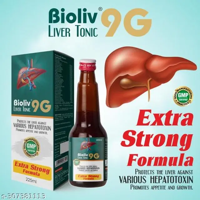Bioliv 9G Liver Tonic, 225 ml
