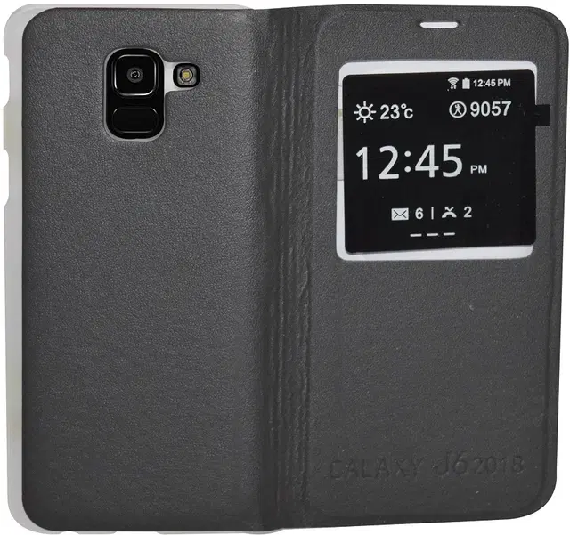 Flip Mobile Cover for SAMSUNG On6 - SM-J600GZ, Multicolor