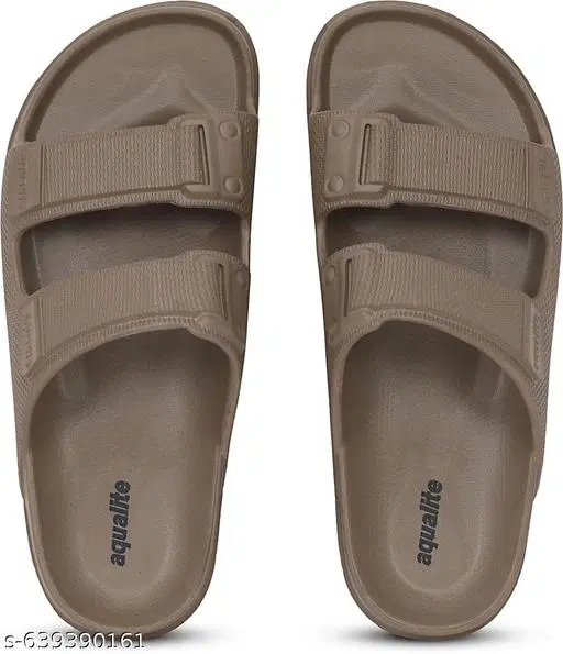 Aqualite EVA Sliders for Men (Nude, 10) Pack of 2