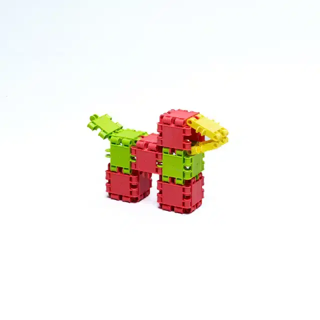 Plastic Educational Creative 50 Pcs Building Blocks Toy Set for Kids, Multicolor