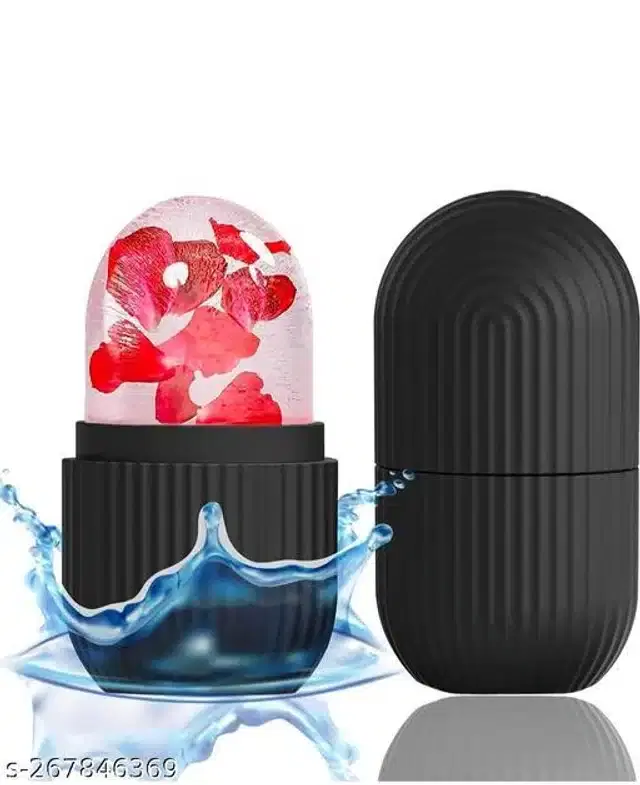 Silicon Face Roller, Black