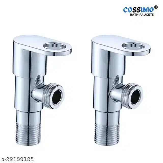 Bathroom Tap, Silver, Pack Of 2