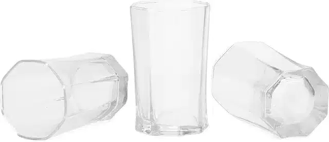 Liquor cum Cocktail Glasses, Transparent, 200 ml, Pack of 3