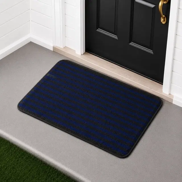 Status Dirt Trapper Doormat 36x56cm Navy Blue