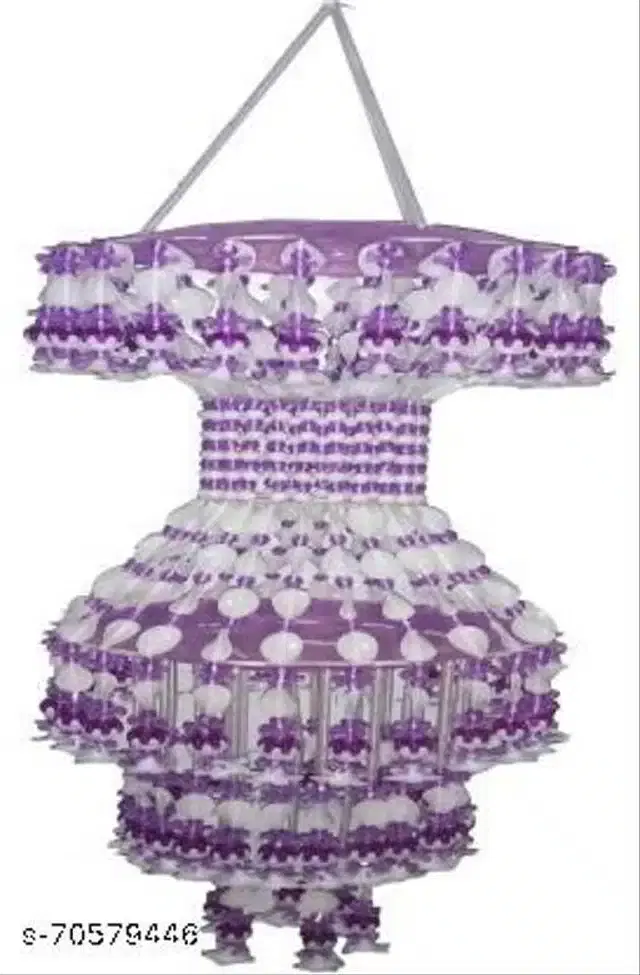 Chandelier Decor, Purple