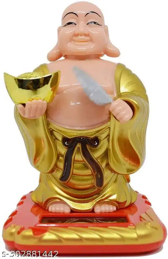 Laughing Buddha Showpiece, Multicolor