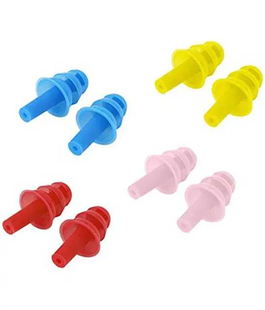 Lenon Makeup Accessory 5 Pairs Earplugs for Sleeping Noise Cancelling, Reusable Ear Plugs, D95