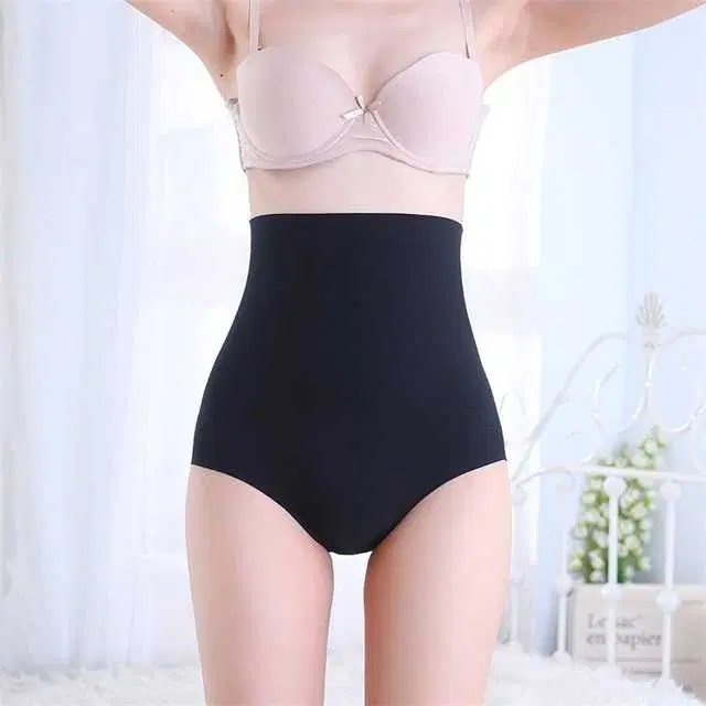 Women’s Cotton Lycra Tummy Control 4-in-1 Blended High Waist Tummy & Thigh Shapewear (S707)