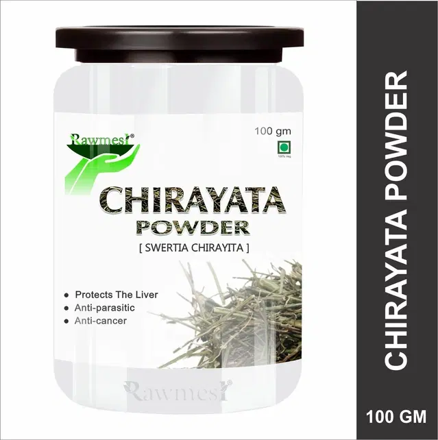 Pure Ayurvedic Natural Chirayata Powder, 100 g