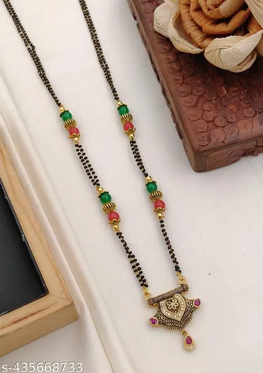 fancy high gold pleting good looking daoly use mangalsutra