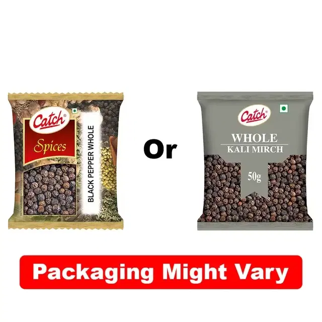 Catch Black Pepper/Kali Mirch Whole 50 g