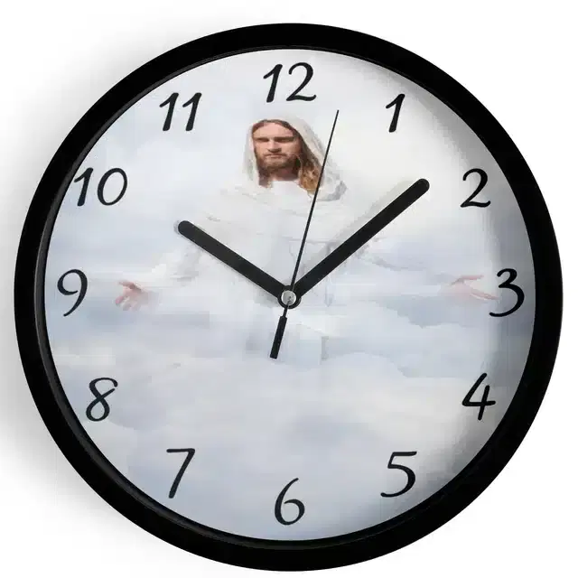 Analog Wall Clock, Multicolor, 7 inches