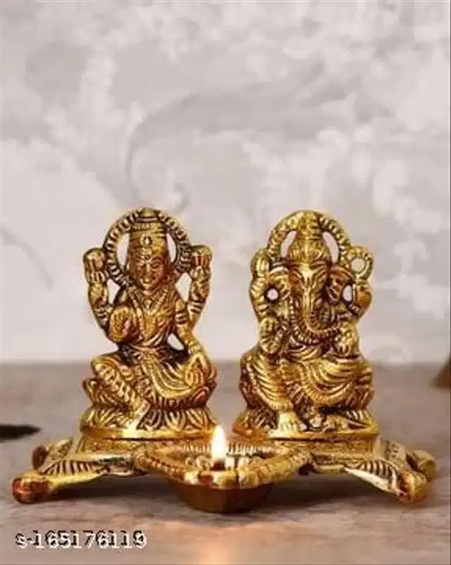 Laxmi Ganeshji Diya, Brass