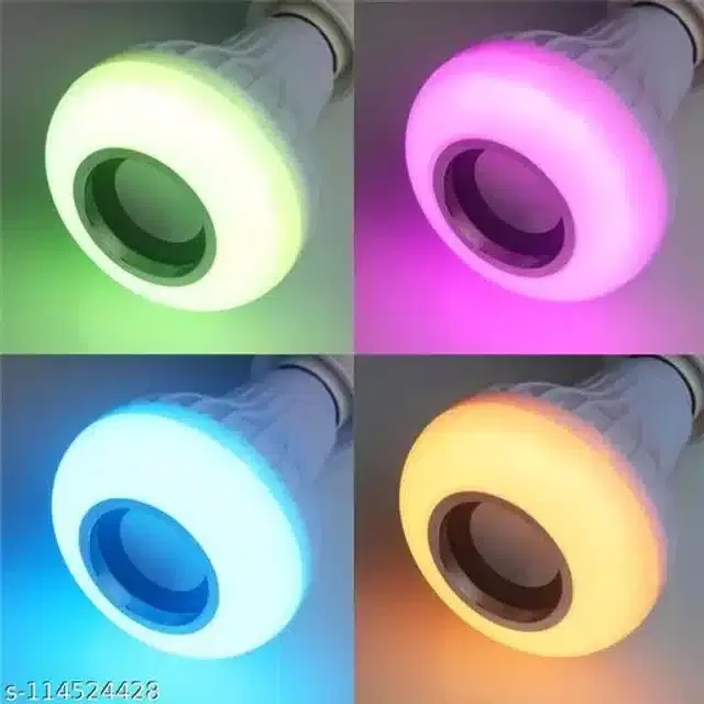 LED Bluetooth Speaker Bulb, Multicolor