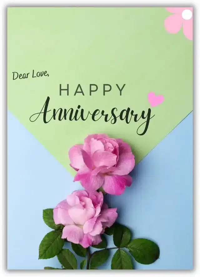 Anniversary Greeting Cards, Multicolor
