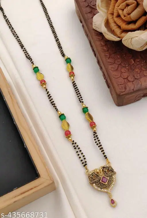 fancy high gold pleting good looking daoly use mangalsutra