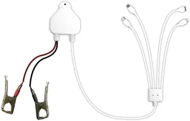 Multi Port Fast Charging Cable, White