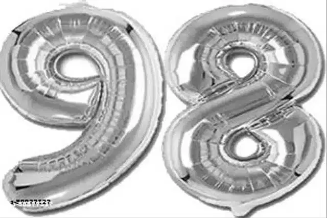 Number Foil Balloon, Assorted, Pack of 1