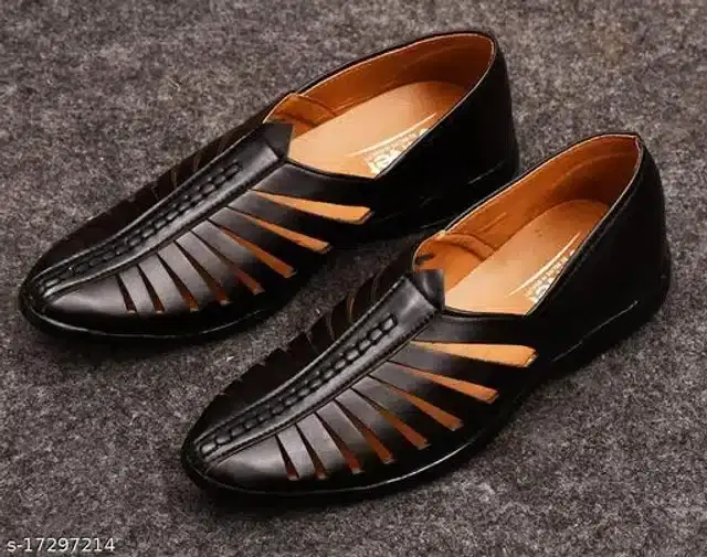 Juttis for Men (Dark Brown, 10)