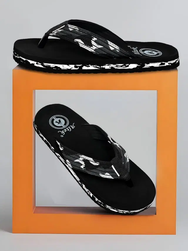 Slippers for Men, Black (6)