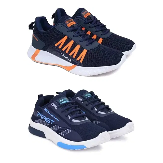 Combo of Casual Shoes for Boys, Pack of 2 (Multicolor, 4.5-5 Years)