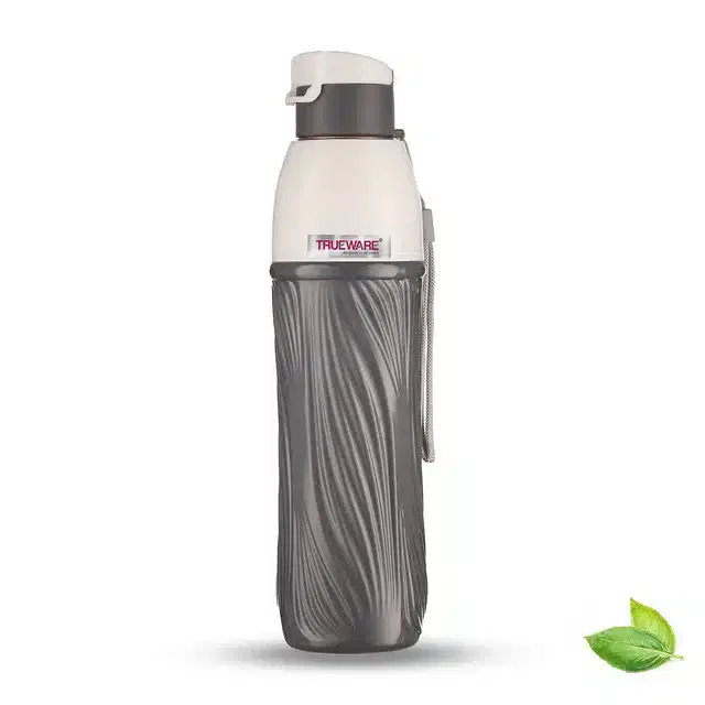 Plastic Water Bottle, Grey, 600 ml