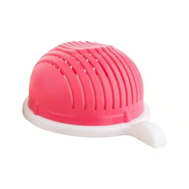 Plastic Wave Shape Easy Salad Maker, Multicolor