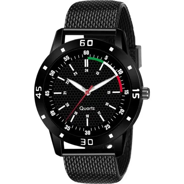 Analog Watch for Men (Black)