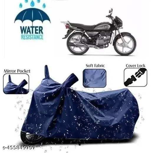 Polyester Cover For Bike/Scooter, Multicolour