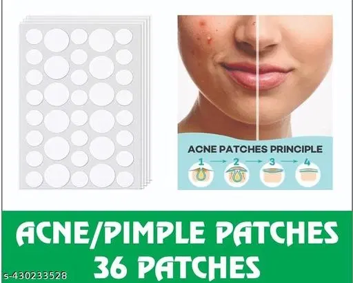 Face Acne Pimple Removing 36 Pcs Patches, Pack of 1