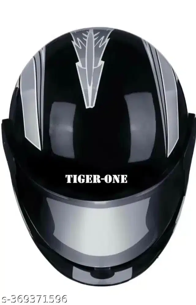 Full Face Helmet for Men & Women, Black & Grey