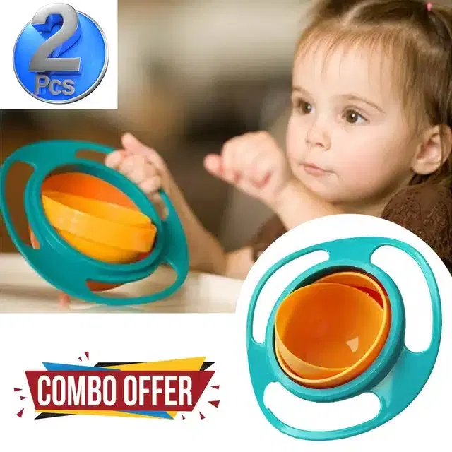 No Spill Gyro Bowl for Kids, Multicolor