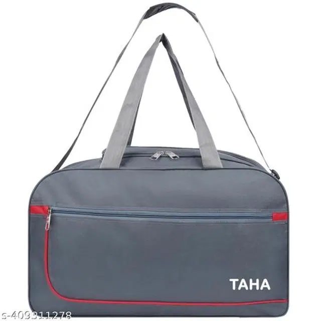Polyester Duffel Bags, Grey