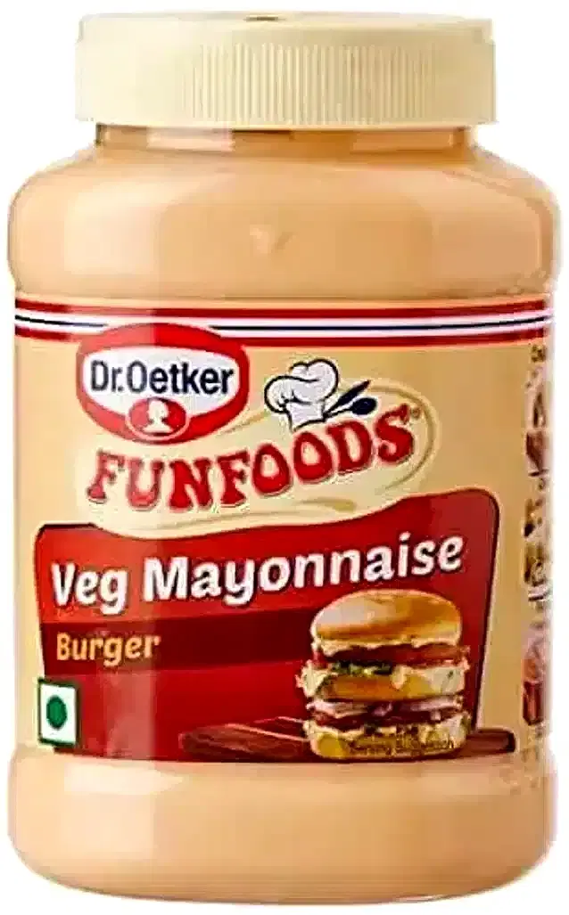 Dr. Oetker Funfoods Burger Mayonnaise Eggless, 250 g