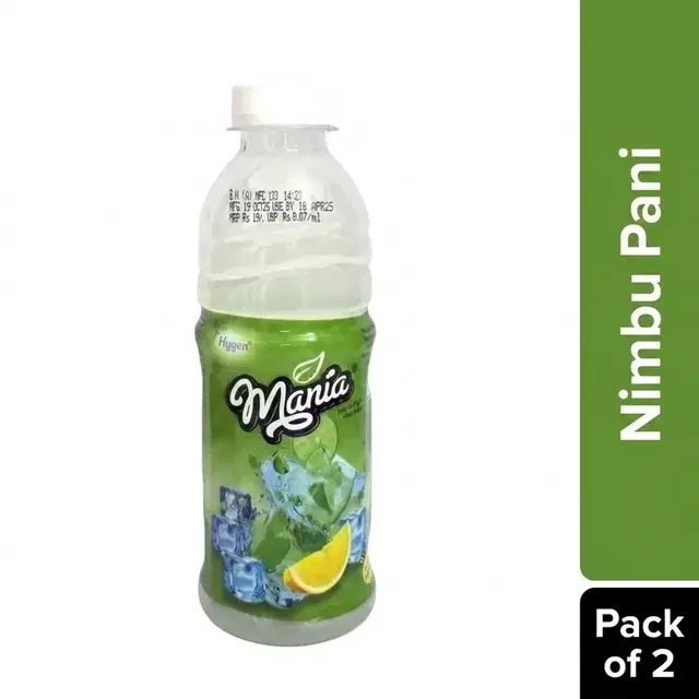 Mania Nimbu Pani 2X250 ml (Pack of 2)
