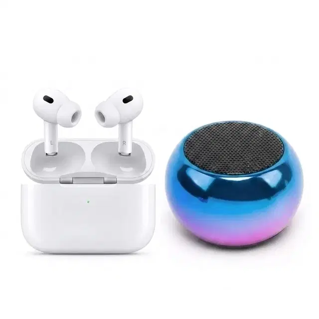 Combo: Mini Bluetooth Speaker & Earbuds