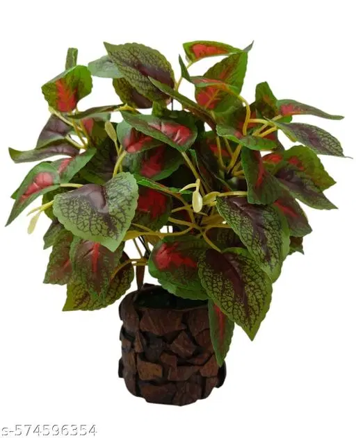 Plastic Artificial Flower With Pot,Multicolour