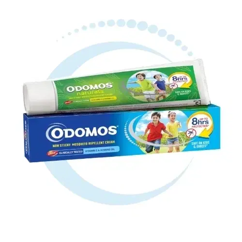 Odomos Cream With Vitamin-E 100 g + Free odomos naturals cream